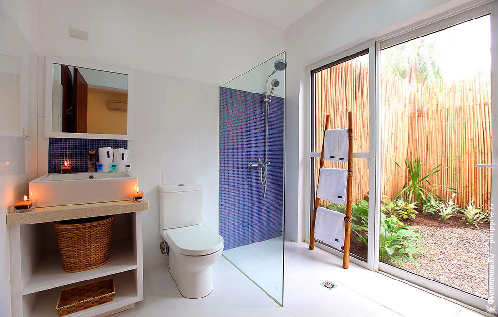 Ванная комната в апартаментах отеля Atmosphere Resorts