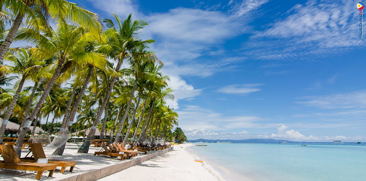 Пляж в отеле Bohol Beach Club, Панглао, Бохол, Филиппины