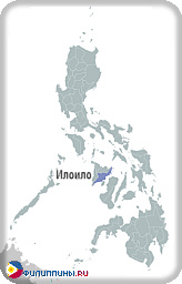 Положение провинции Илоило на карте Филиппин