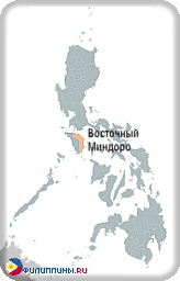 Положение провинции Восточный Миндоро на карте Филиппин